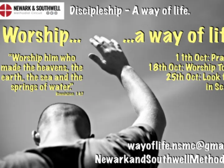 Worship &ndash; A way of life &ndash; Flyer