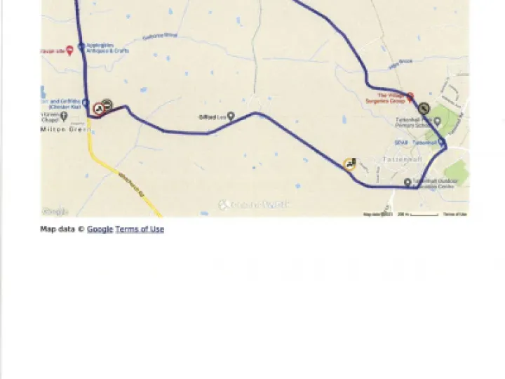 Frog Lane Diversion 29/3/21