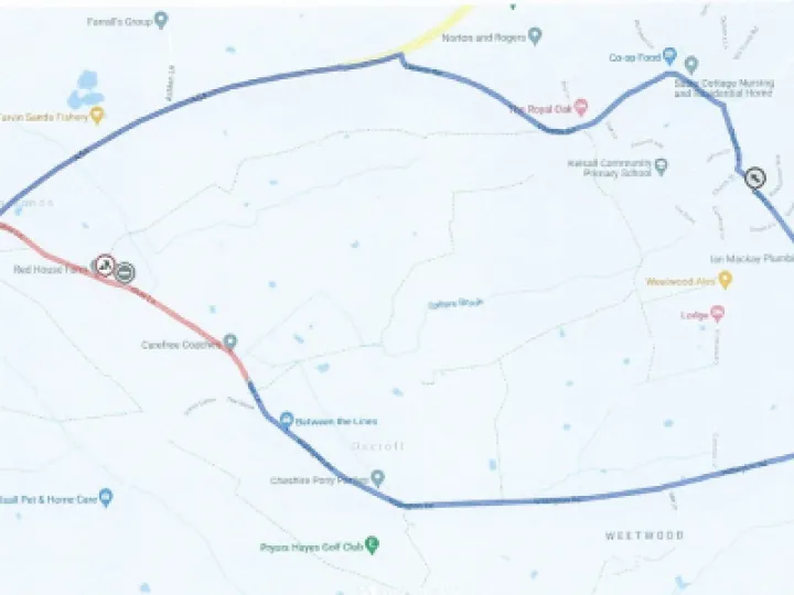 Road Closure Shay Lane March 2021 PhotoScan
