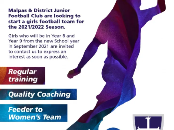 #GirlsFootballMalpas
