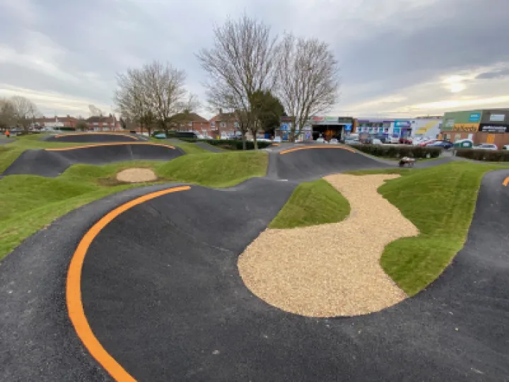 Reading Long Barn Lane  pump track 07