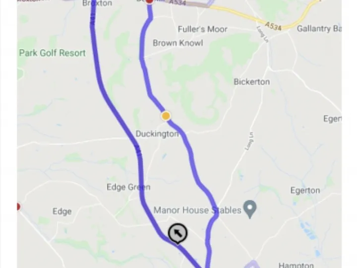 Old Coach Road Closure