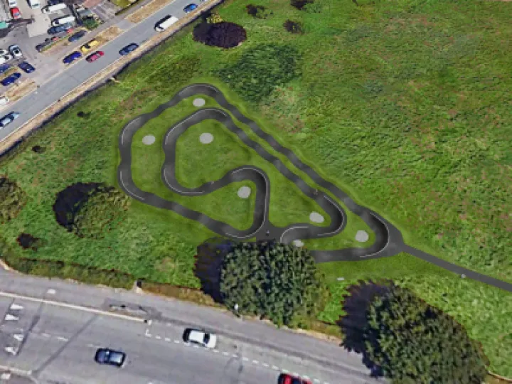 Long Barn Lane Google map