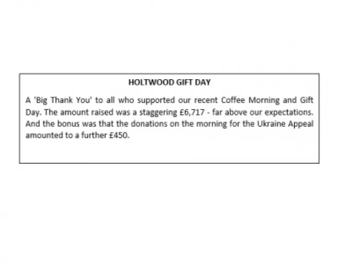 Holtwood Gift Day 2022