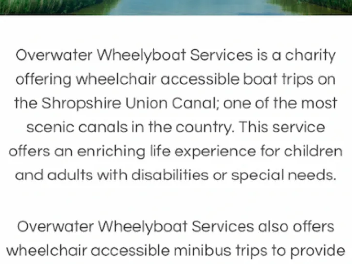 Audlem Wheelyboat