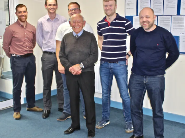 Round Table and Santa