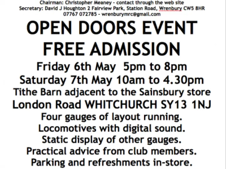 Wrenbury model Railway