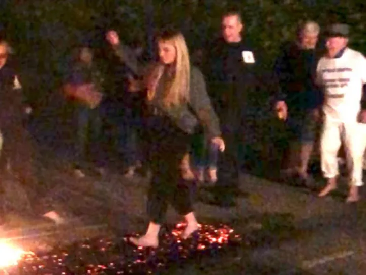 St Luk's Firewalk