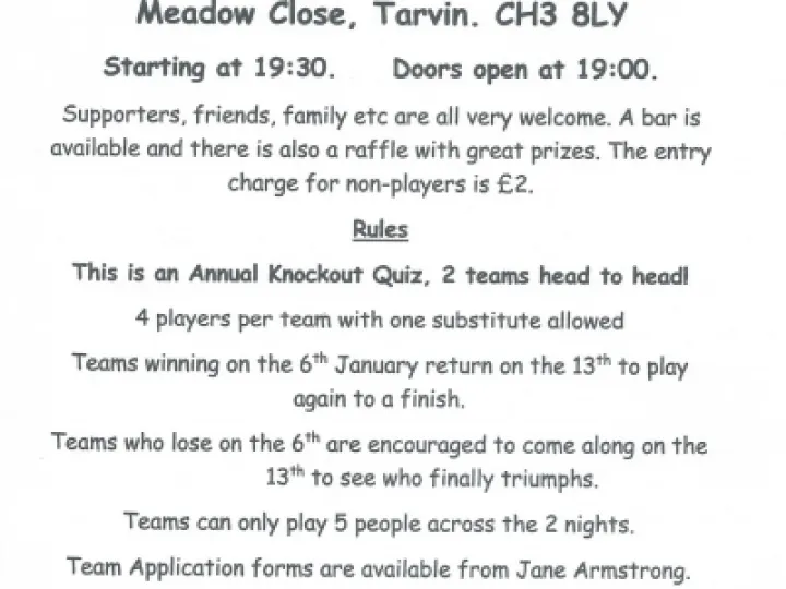 Tarvin Village Quiz 2023 PhotoScan