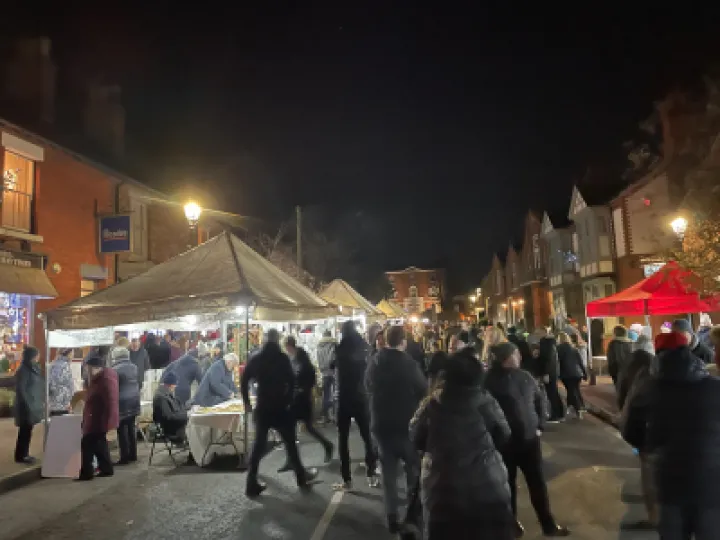 Christmas Market 2022 crowd