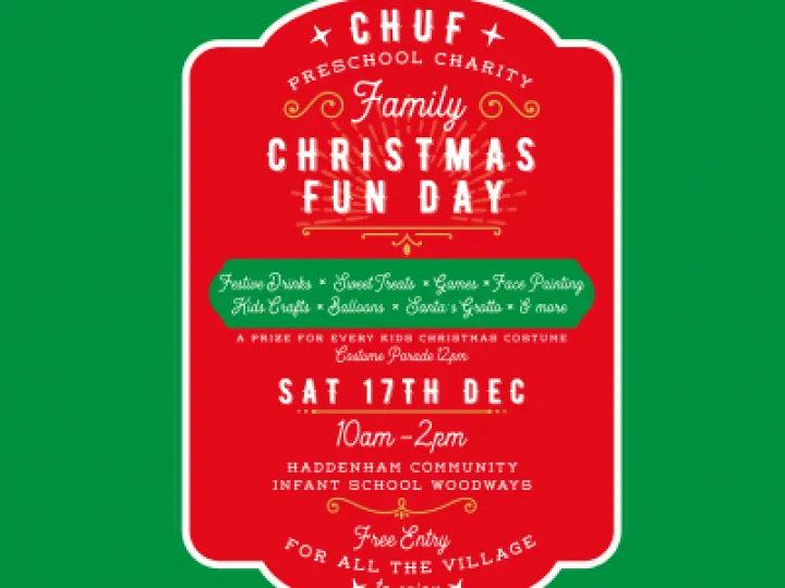 CHUF poster Xmas 2022