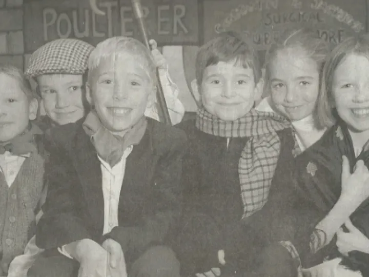 TPS Cast of Christmas Carol Jan 1997 PhotoScan