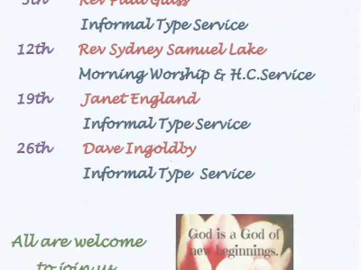 Sunday Service March 20243