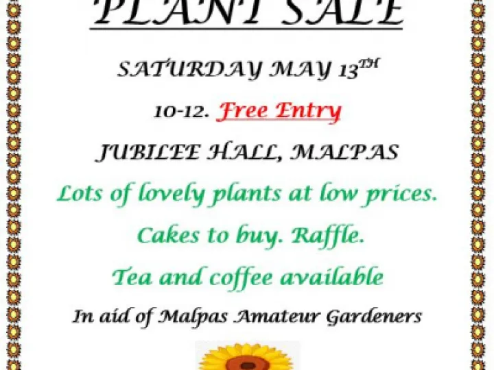 plant sale 1