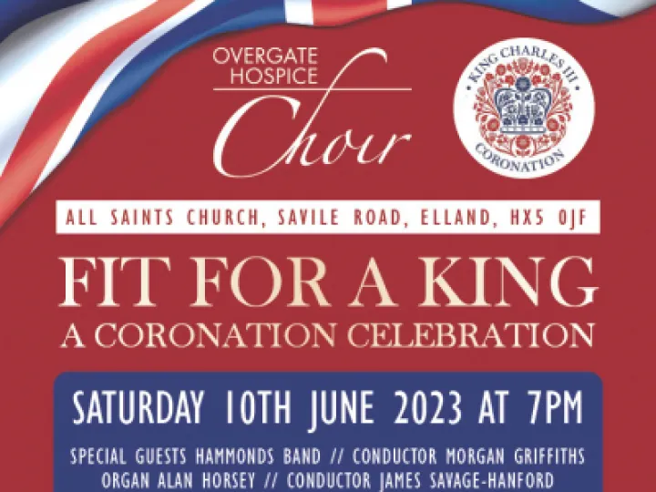 Overgate Hospice Choir June 2023 poster