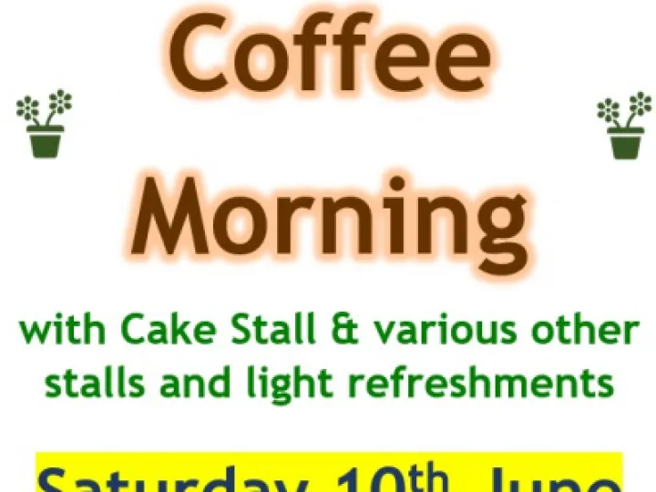 Coffee Morning 10th June 2023