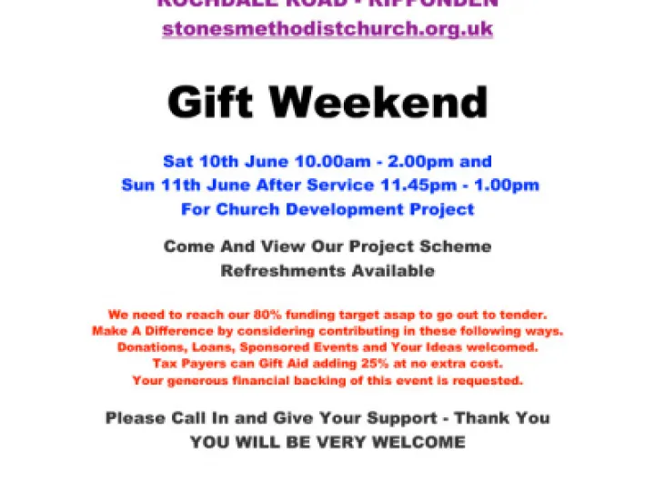 Leaflet Gift Weekend