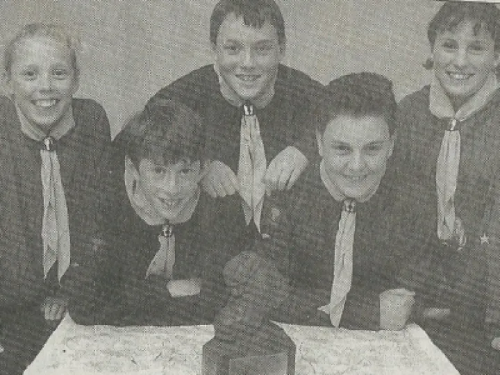 THR Young Scouts Take Hiking Title April 1997 PhotoScan