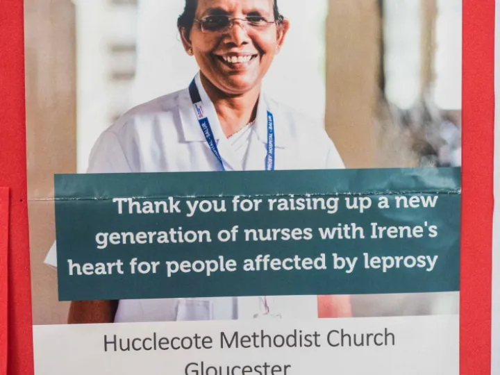 HMC Leprosy Mission poster (original)