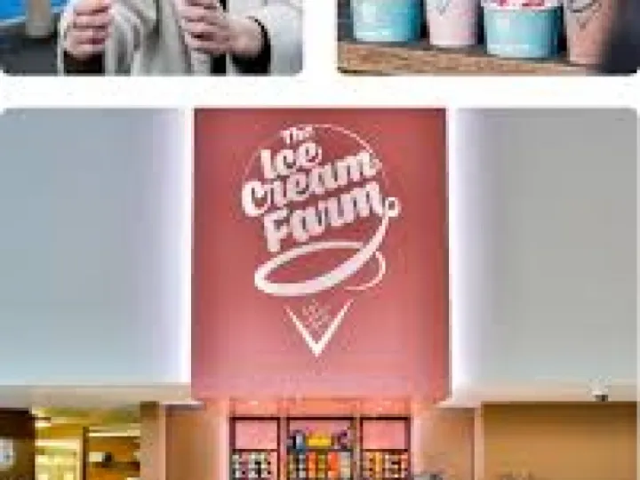 ice cream farm panel