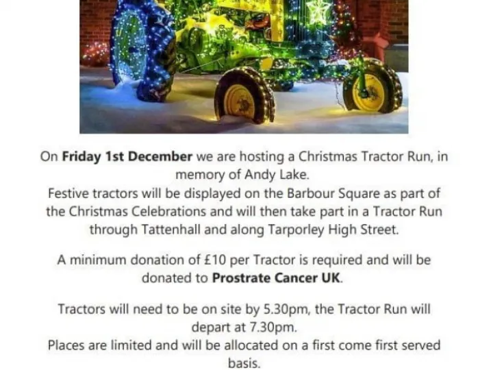 Christmas Tractor Run