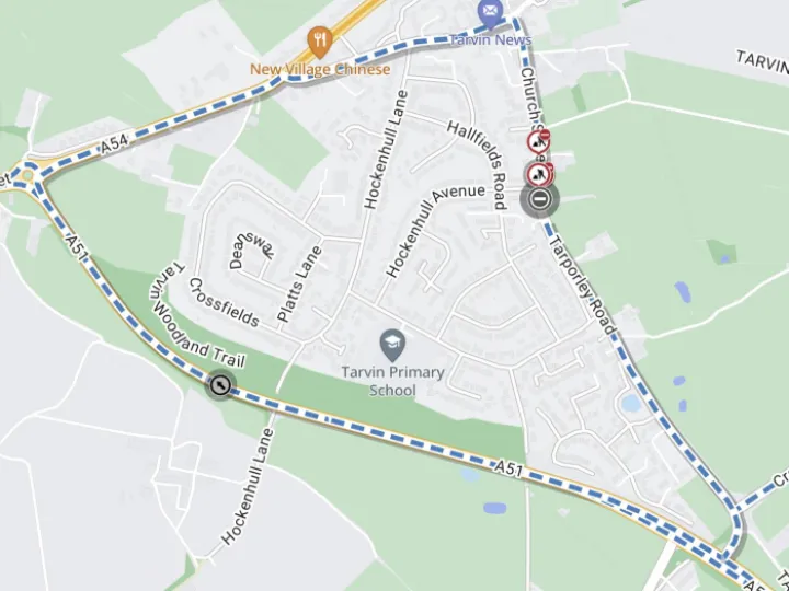 Church Street – Tarporley Road – 15 April