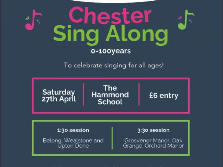 2024_04_27 Chester Sing Along Flyer