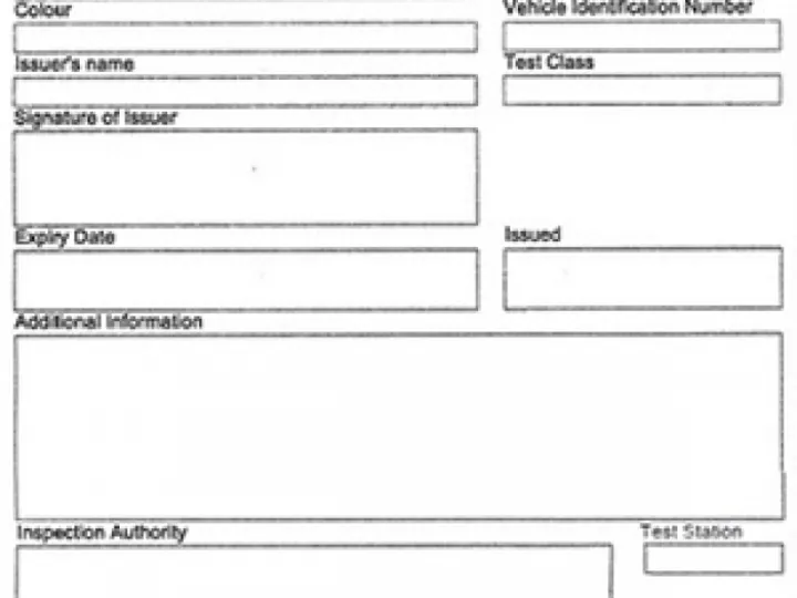 Motcertificate
