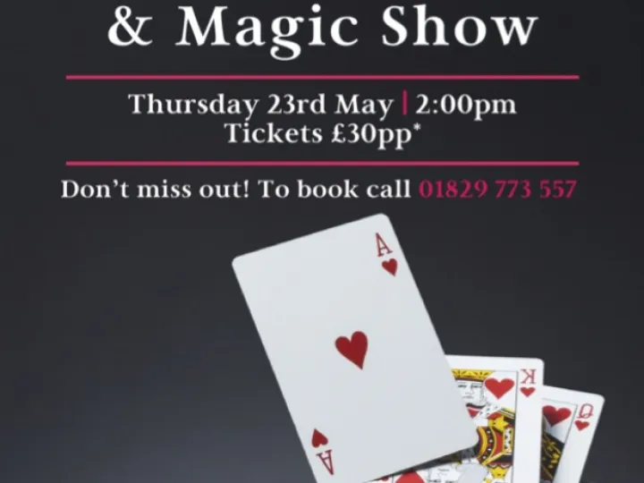 Afternoon Tea  Amp  Magic Show Tattenhall Online