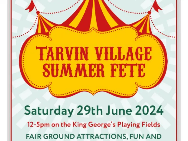 Summer Fete Poster 2024 3x4