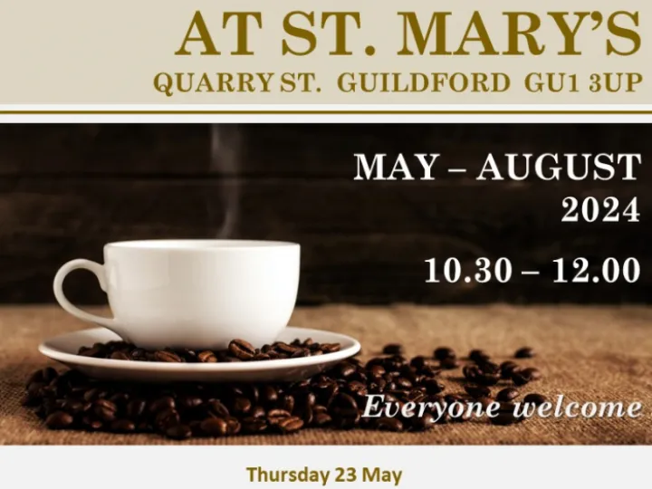 Coffee & Cake May – August 2024