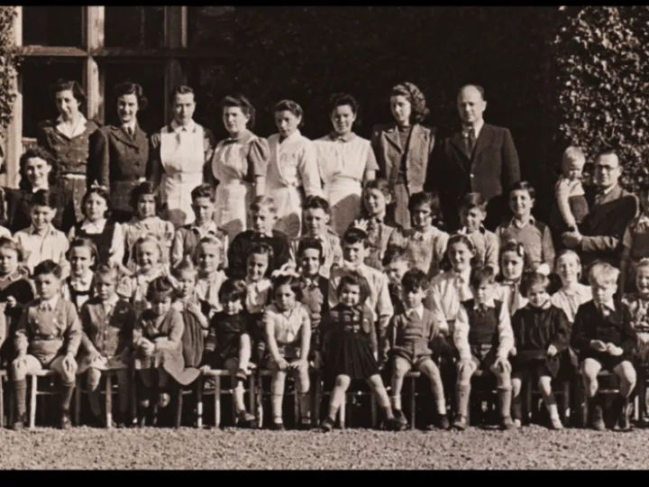 Czech Children at Maesfen Hall