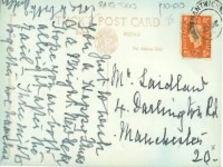 Church Minshull postcard