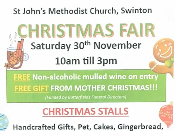 St John's Christmas Fair 2024