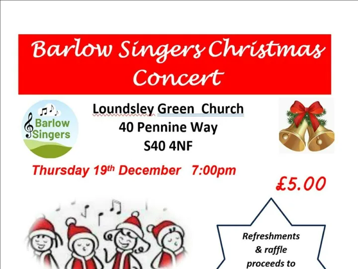 Barlow Singers Christmas Concert