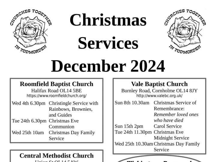Ctt Christmas Services 2024 Poster