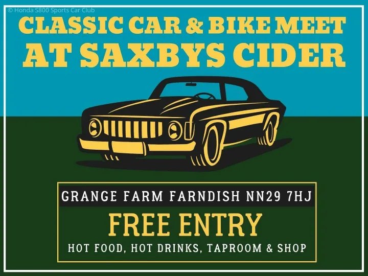 Saxbys Cider Car Show