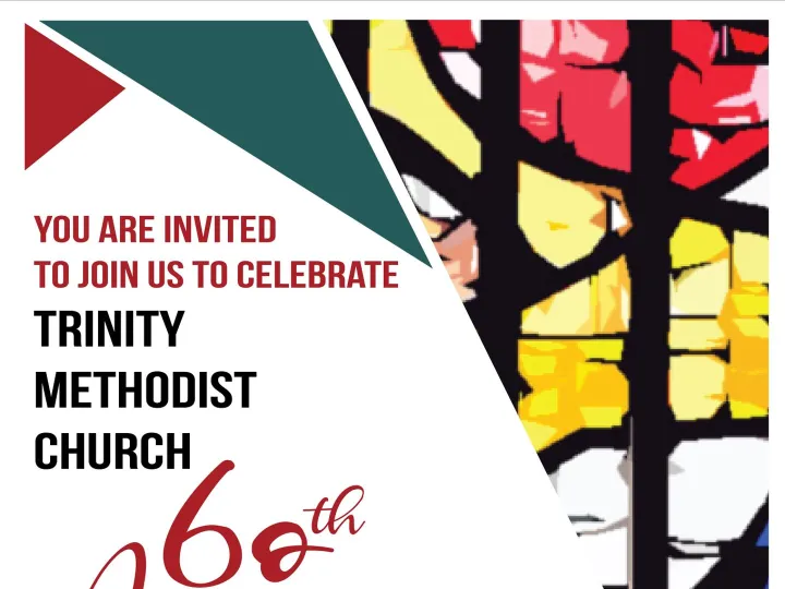 Trinity 60th Anniv Invitation