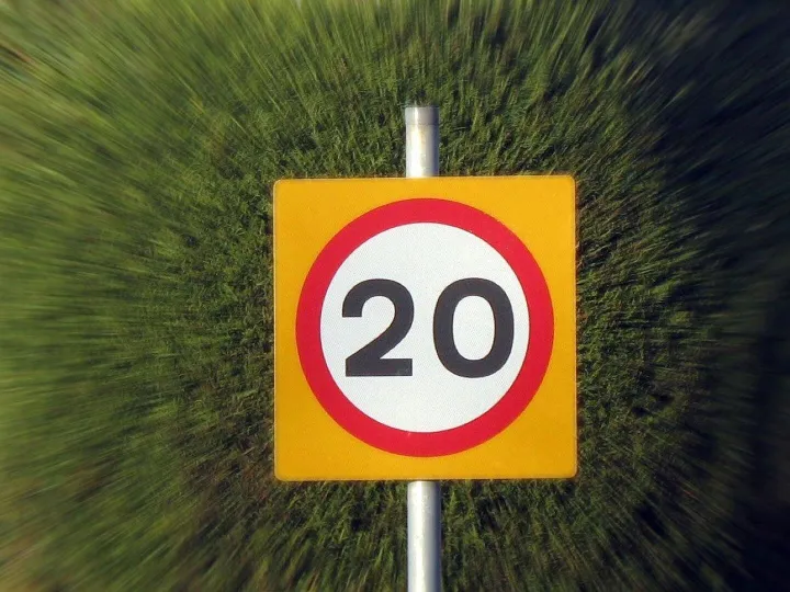 Drive, twenty, speed, limit, limitation, regulation, road, roadside, sign, slow, traffic, transport, twenty, twenty, twenty, twenty, twenty