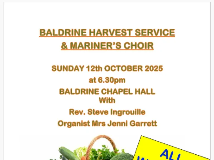 Baldrine Harvest