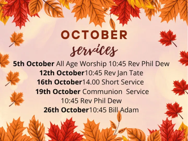 October Services 2025
