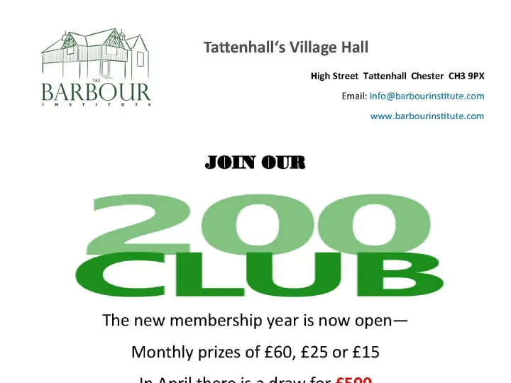 200 Club Join Now 2025 2026