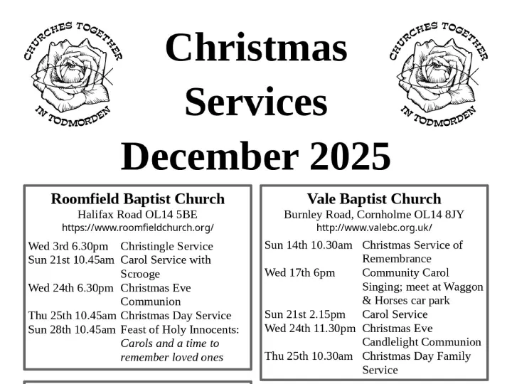Ctt Christmas Services 2025 Poster