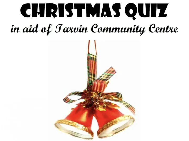 Christmas Quiz