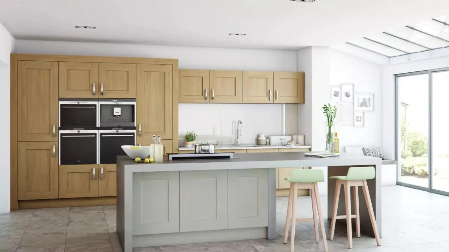 Alku Wood Matt Grey Shaker Ope